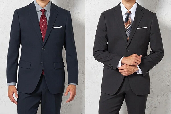 二次会に適したスーツの色柄は？