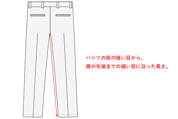 失敗が少ない「手持ちのパンツ」を使った測り方