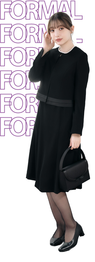 ウォッシャブルノーカラーアンサンブル