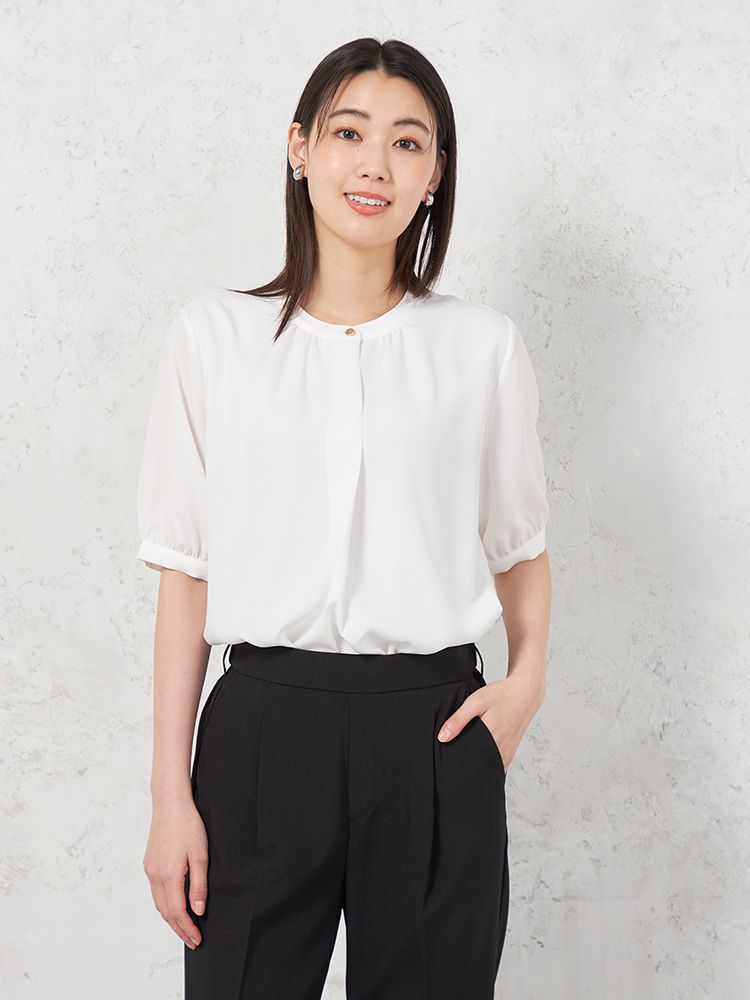 SOFFICE 5分袖ブラウス 1