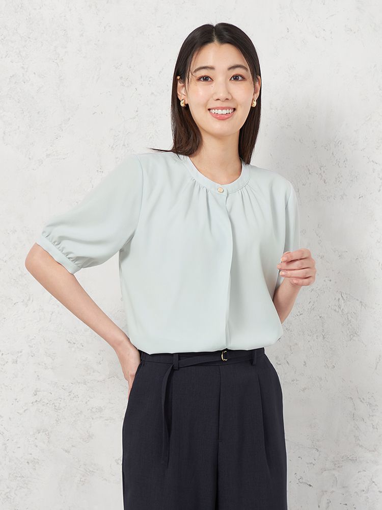 SOFFICE 5分袖ブラウス 1