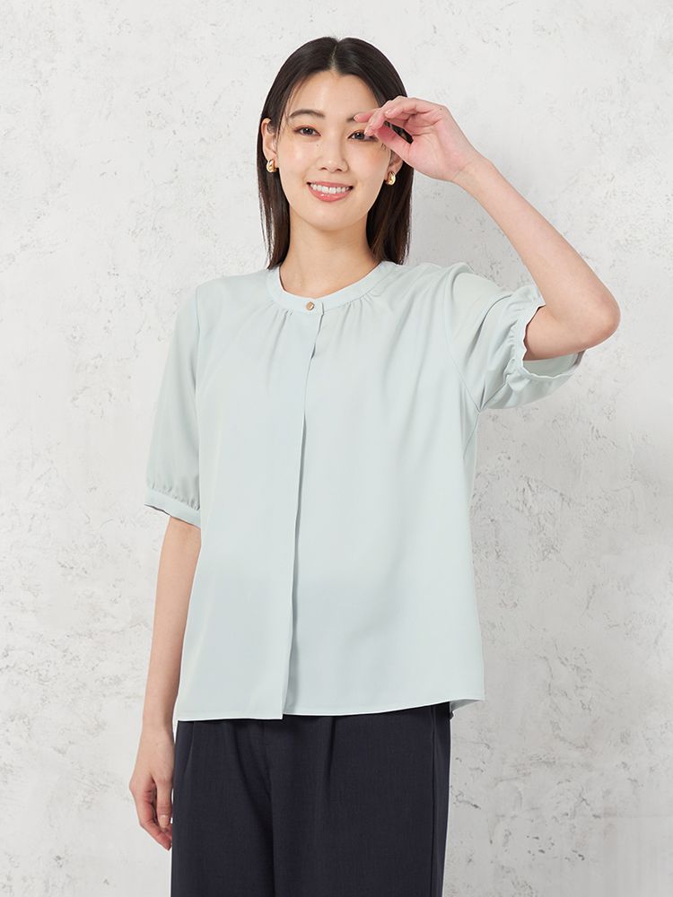 SOFFICE 5分袖ブラウス 1