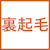 裏起毛
