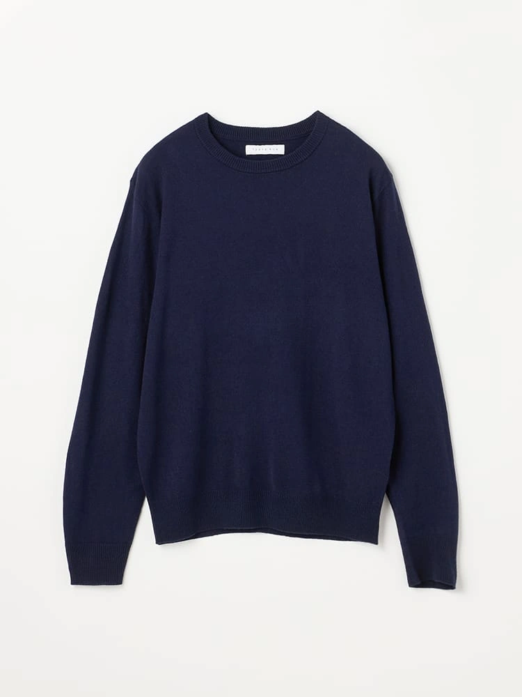 【ハンドウォッシャブル】クルーネックベーシックニット秋冬【SmartPick！】