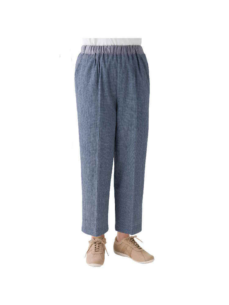 レディースおしりスルッと楊柳パンツ【CF】