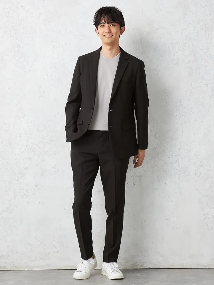 【即納】【WEB限定】セットアップスーツ上下セットストレッチ通年ウォッシャブル【TOKYORUN】