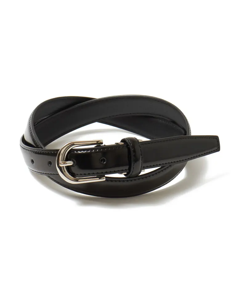 【定番】ベルト25mmシルバーバックルリクルート通年【レディース】