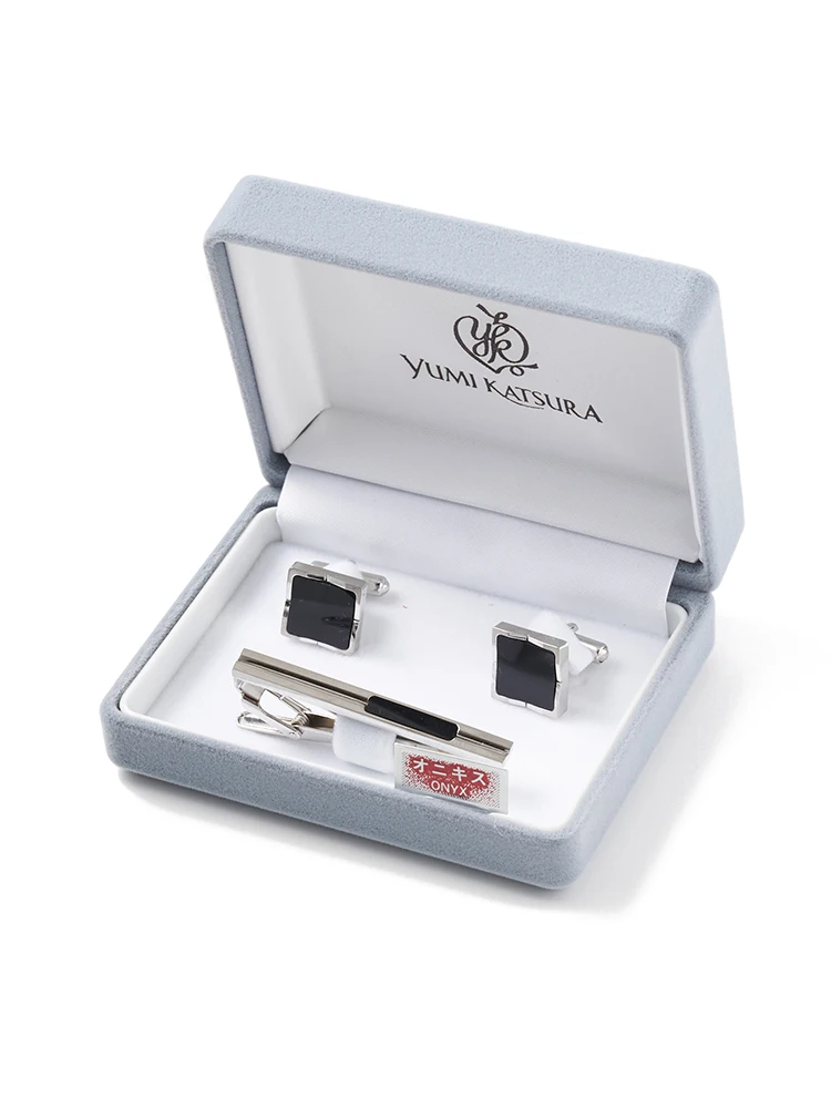 【カフス・タイピンセット】フォーマルパーティー礼装ユミカツラ通年