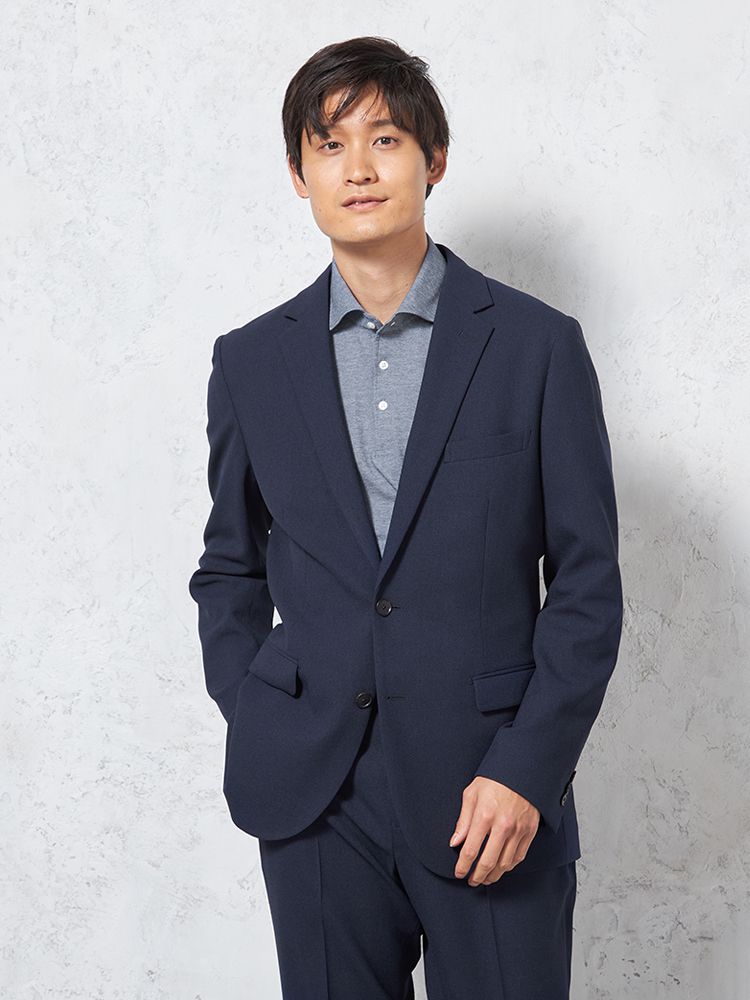 【CLEAREFFECT-クリアエフェクト-】ジャケット2つボタンウォッシャブル撥水【セットアップ商品有】無地TOKYORUN