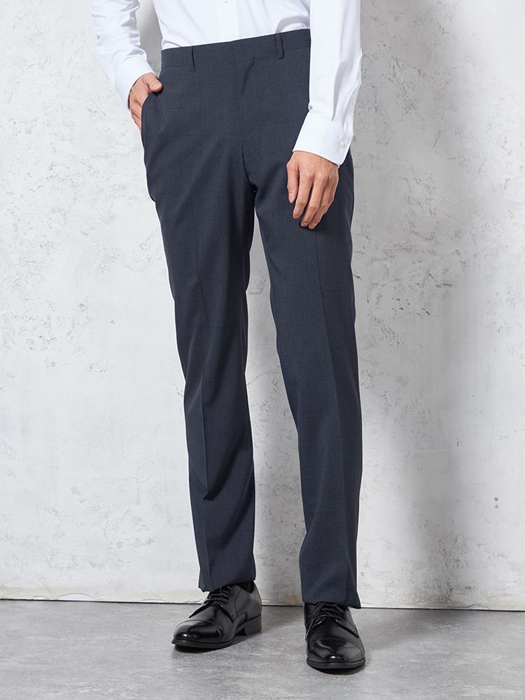 【4wayストレッチ】パンツノータックドライパンツ膝あて清涼裏地ウインドペンリッケンバッカー春夏