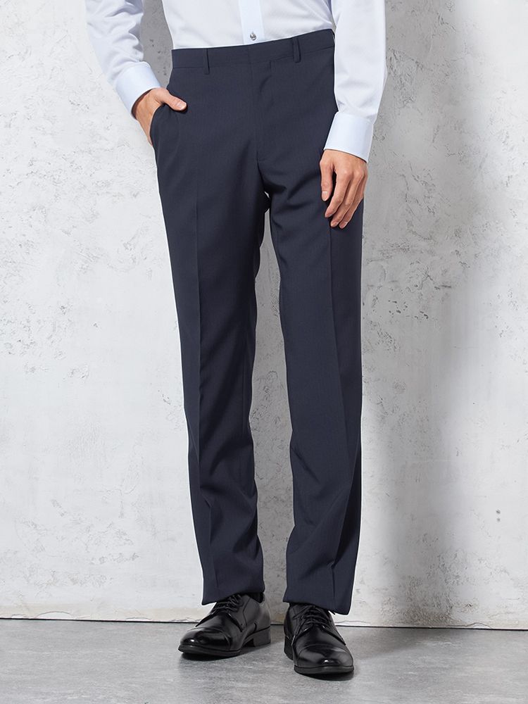 【4wayストレッチ】パンツノータックドライパンツ膝あて清涼裏地ストライプリッケンバッカー春夏