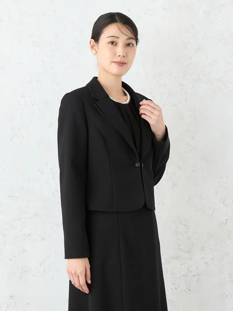 【YUMIKATSURAEnFormelle】ウォッシャブルテーラーアンサンブルフォーマルストレッチ通年礼服【レディース】