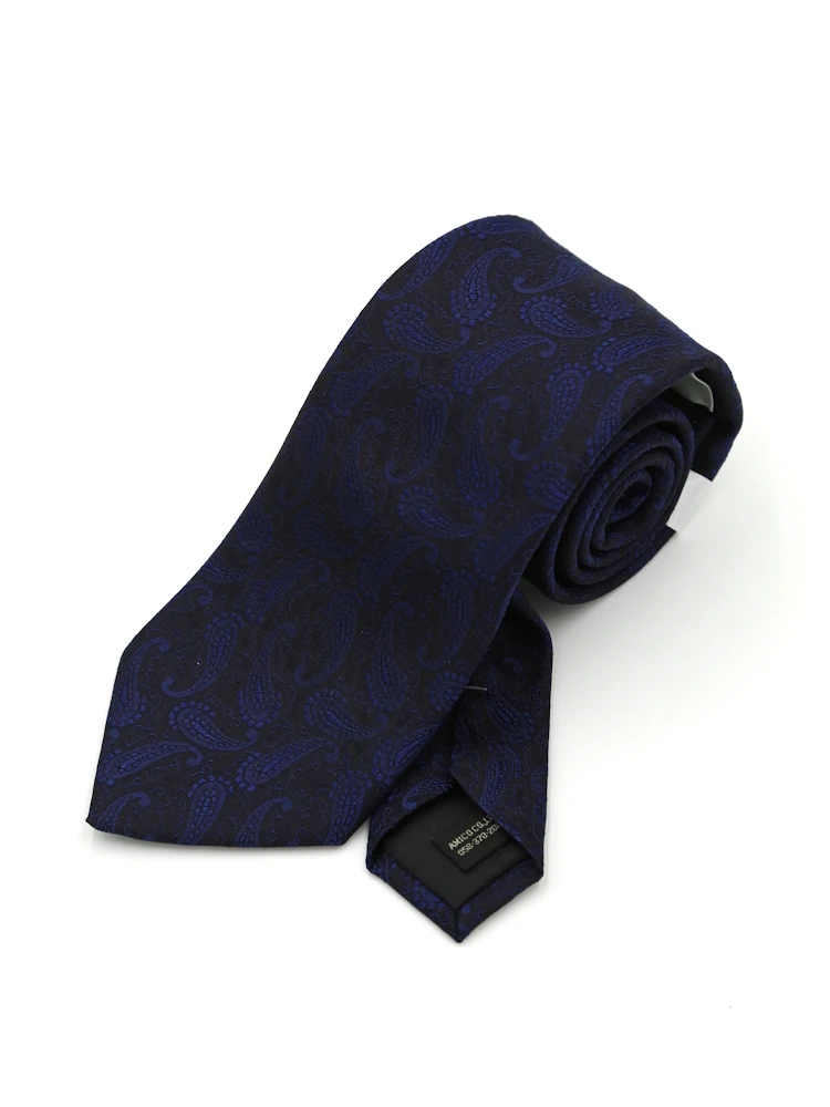 【シルク100%】ネクタイレギュラーブライダルテイストペイズリーユミカツラ通年