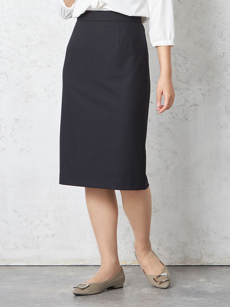 【INDIVI】キャリーマンチェックタイトスカートウォッシャブル通年【レディース】