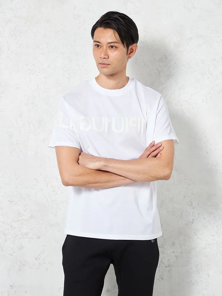 【1PIU1UGUALE3RELAX】BIGLOGOINVERTEDTシャツ（ウノピゥウノウグァーレトレ）