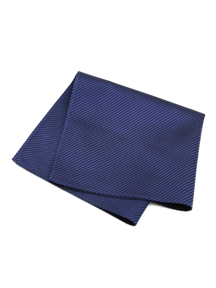 【シルク100%】ポケットチーフツイルジャガード織柄無地通年