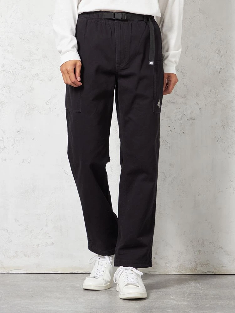 【LOGOS-ロゴス-】ガーデンパンツ【クライミングベルト付き】無地カジュアルパンツ秋冬