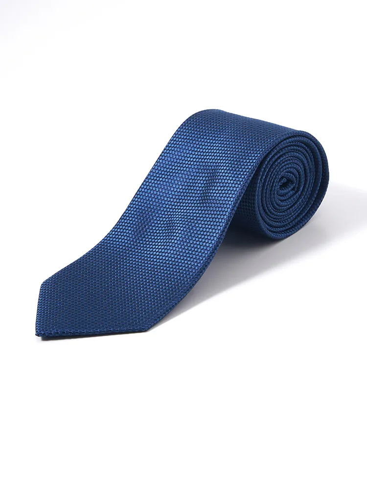 【シルク100％】ネクタイソリッドタイ【ビジネス/ブライダル】無地S＆MBLUELABEL春夏