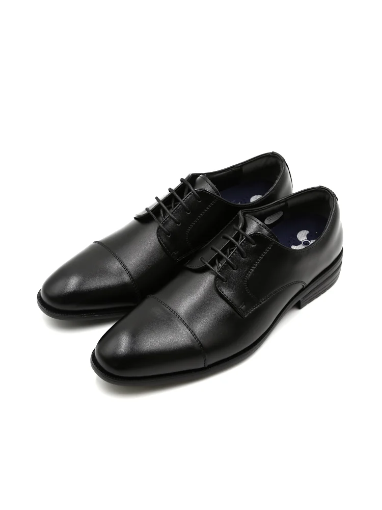 【防水】ビジネスシューズストレートチップ外羽根通気エアーモーション軽量消臭革靴リッケンバッカー通年